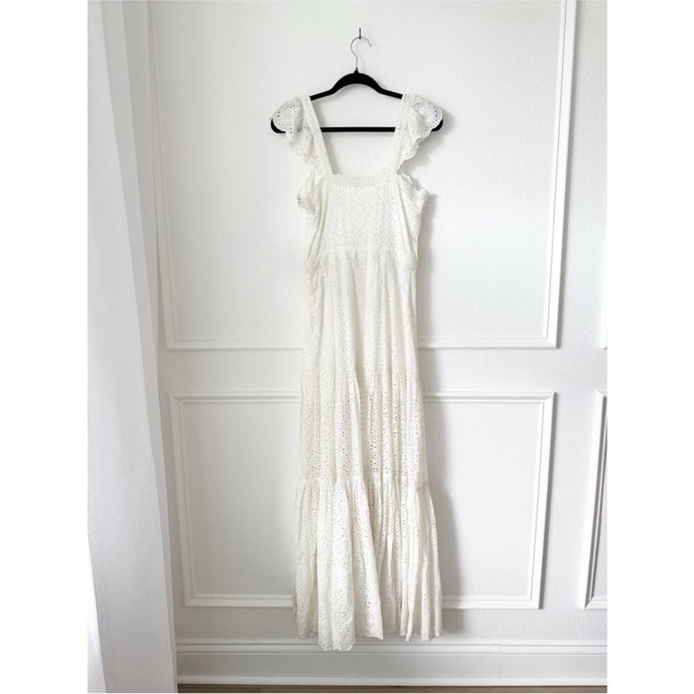 NWT Veronica Beard Aislin Eyelet Maxi Dress - size 2 - Picture 8 of 12